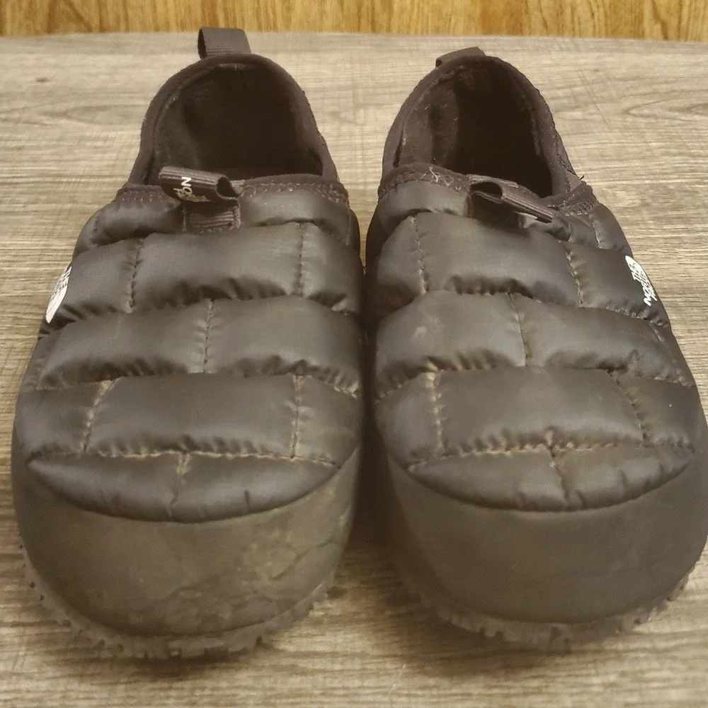 The North Face Thermoball Traction Mule  II Shoes‎ Youth Size 12 Black Insulated